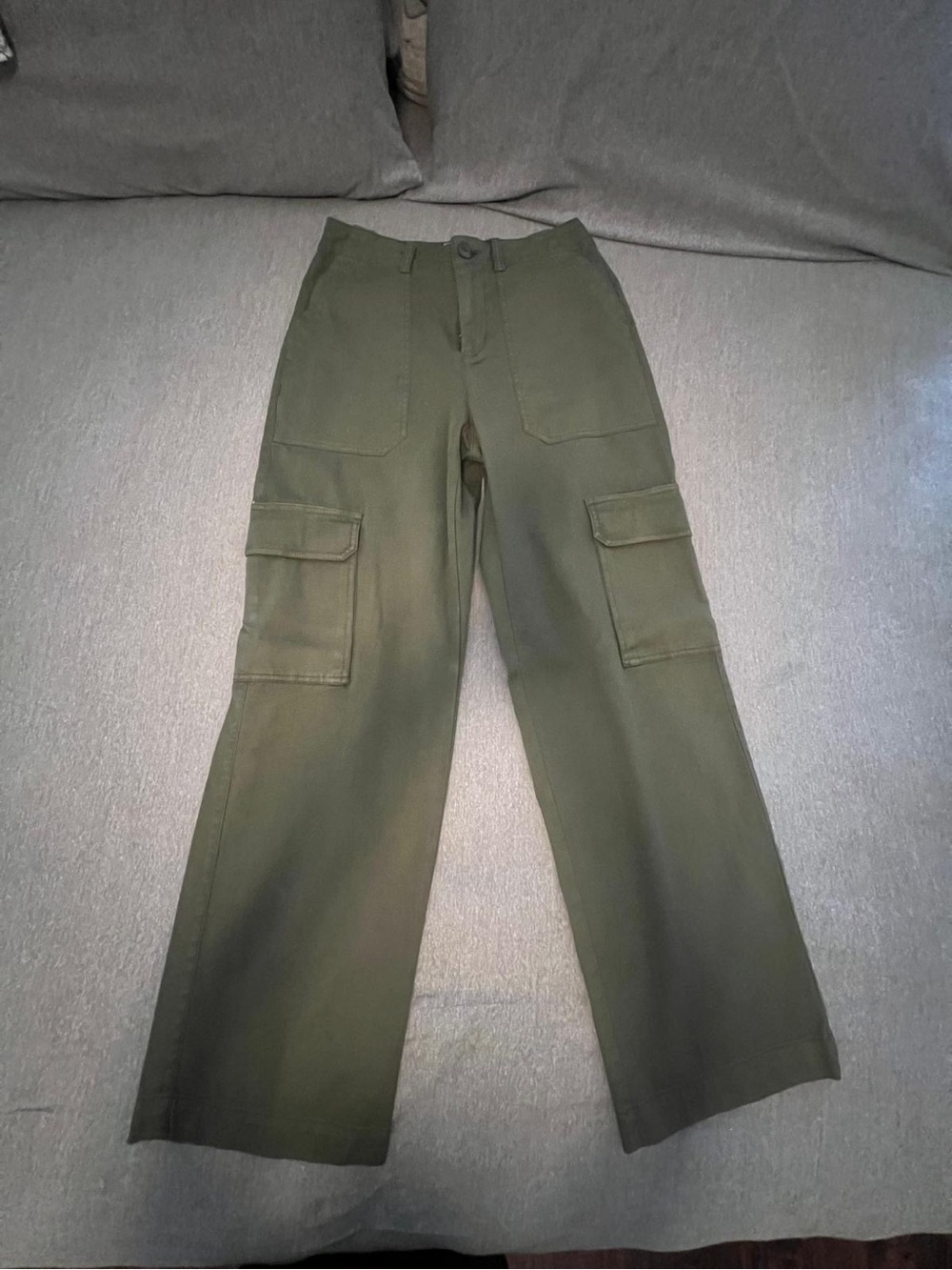 Women’s Olive Green Cargo Pants